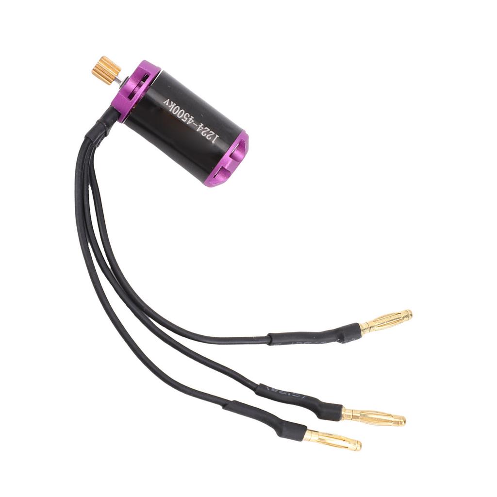 1224 4500KV Outer Rotor Motor Fit for SCX24 RC Car Brushless Motor 1/18 1/24 1/28 RC Car Accessories