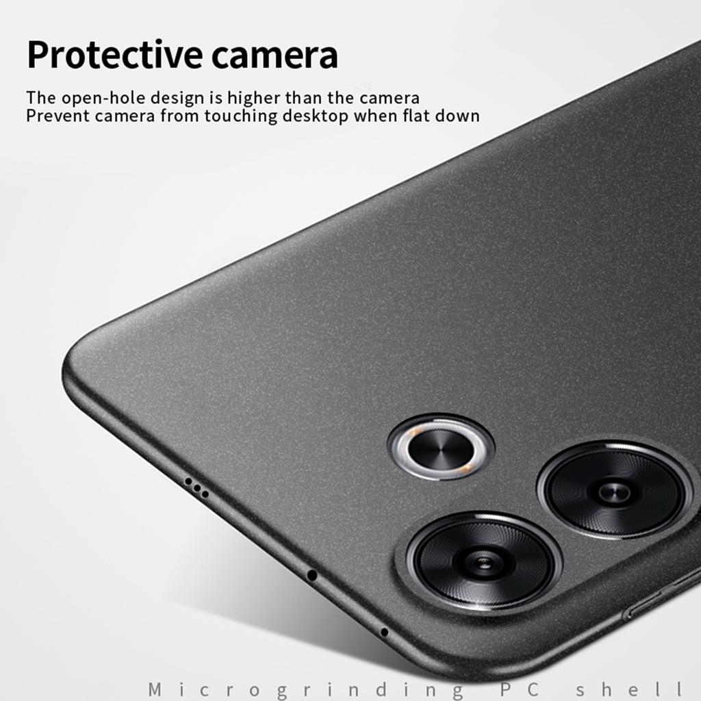 MOFI Shield Matte Serie für Xiaomi Redmi Turbo 3 5G/Poco F6 5G Handyhülle Anti-Fingerabdruck PC Handy Rückseite