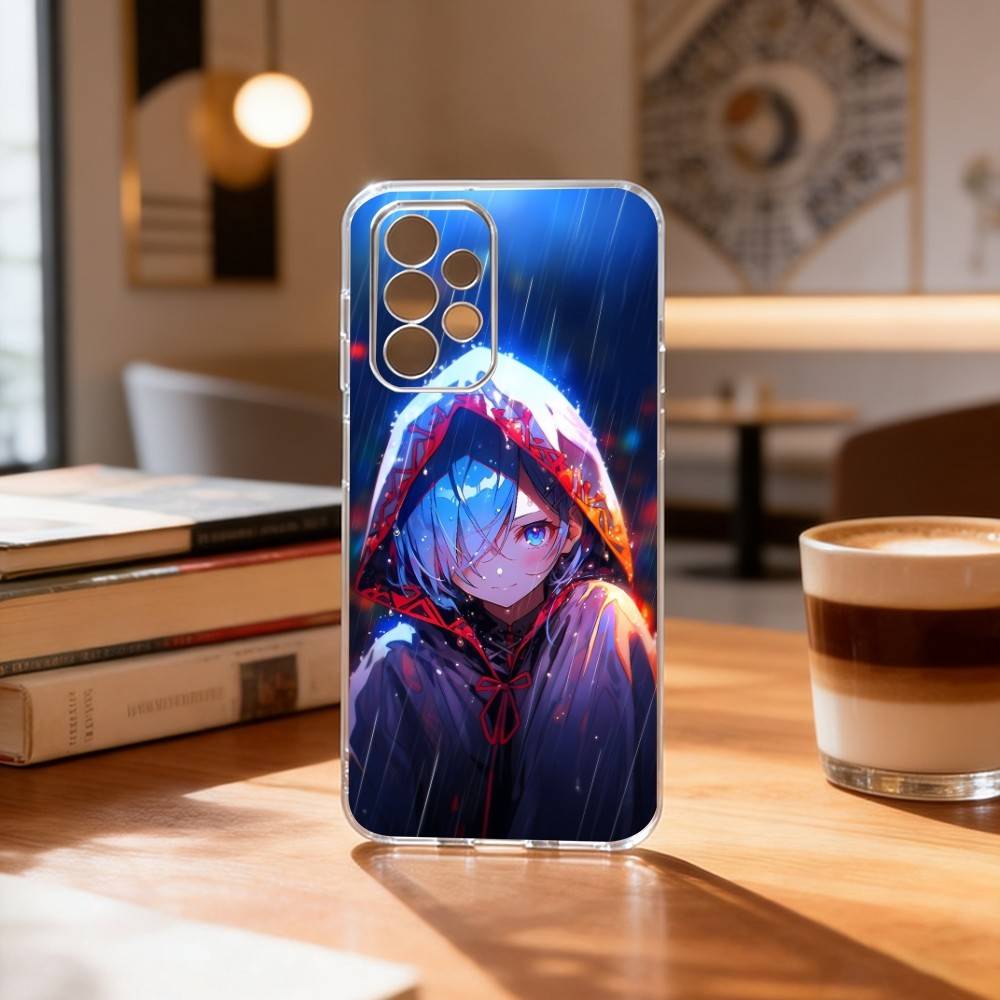 

Чехол для телефона Zero Natsuki Subaru REM для Samsung S25, S24, S21, S22, S23, S30, Ultra, S20, Plus, Fe Прозрачный чехол Samsung S25ULTRA