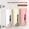Wall Mounted Underwear Storage Box Punch-free Sock Dispenser Organizer  Box Bathroom Kitchen Plastic Garbage Holder