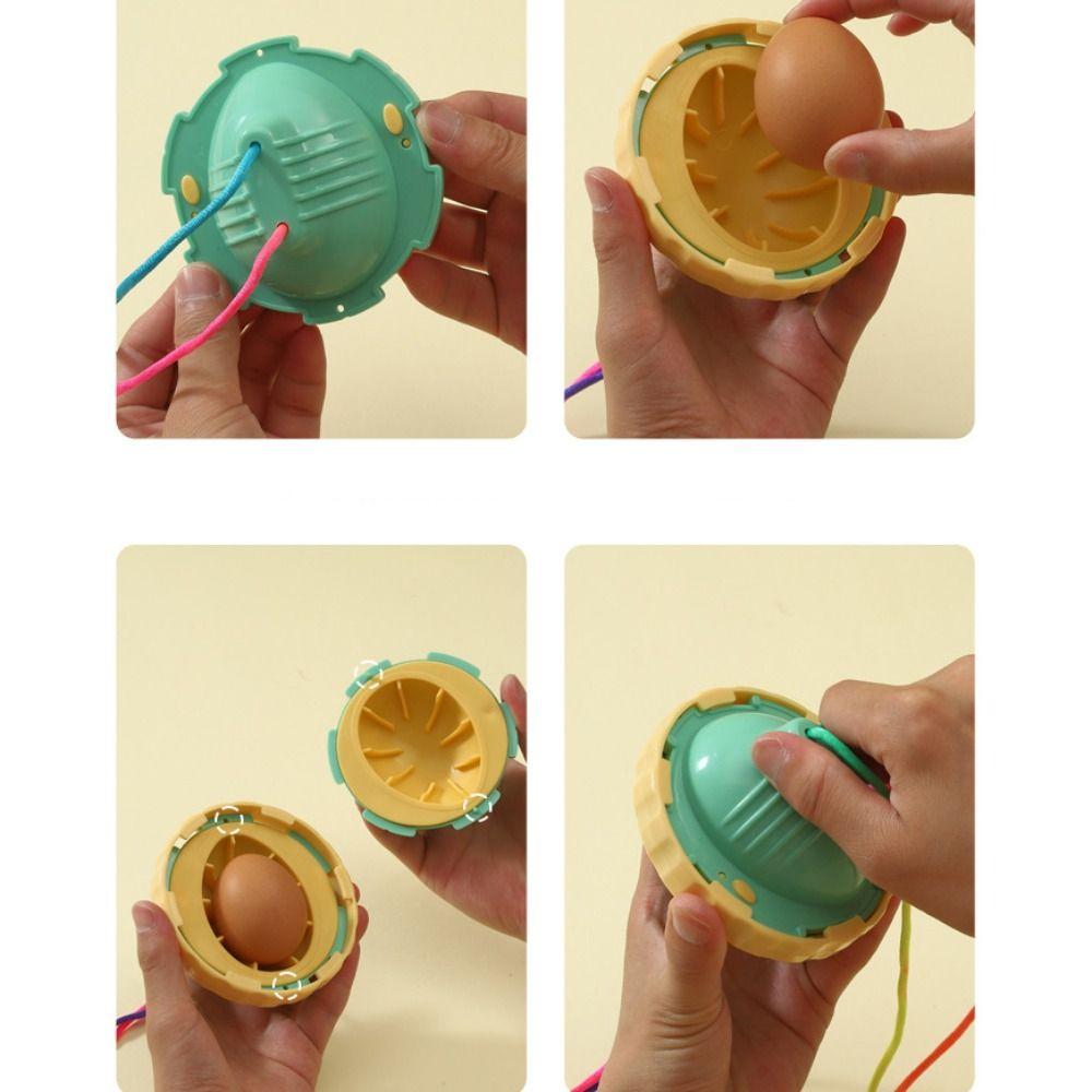 Manual Throw Egg Scrambler Thickened Egg Puller Kitchen Tool Egg Yolk Mixer Kitchen