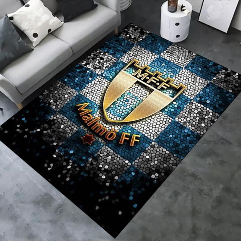 2025 New malmö ff Carpet Rug for Living Room Bedroom Home Sofa Decoration,Kids play Non-slip Floor Mat