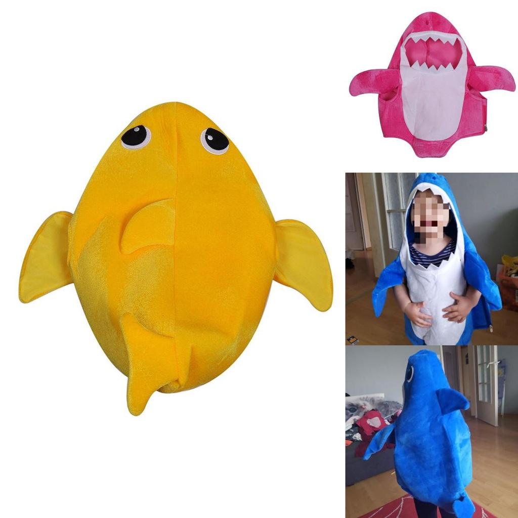 Shark Cartoon Baby Toddlers Kids Halloween Costume Fancy Dress Outfit Gifts