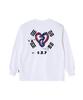OHP Ohpxaidaeve Btaegeuk Snake Crew Neck Long Sleeve T-Shirt