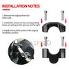 Motorcycle Handlebar Riser Mount Clamp 28mm 1 1/8" Universal Handlebar Fat Bar Risers Mount Clamp Fit for Dirt Bike