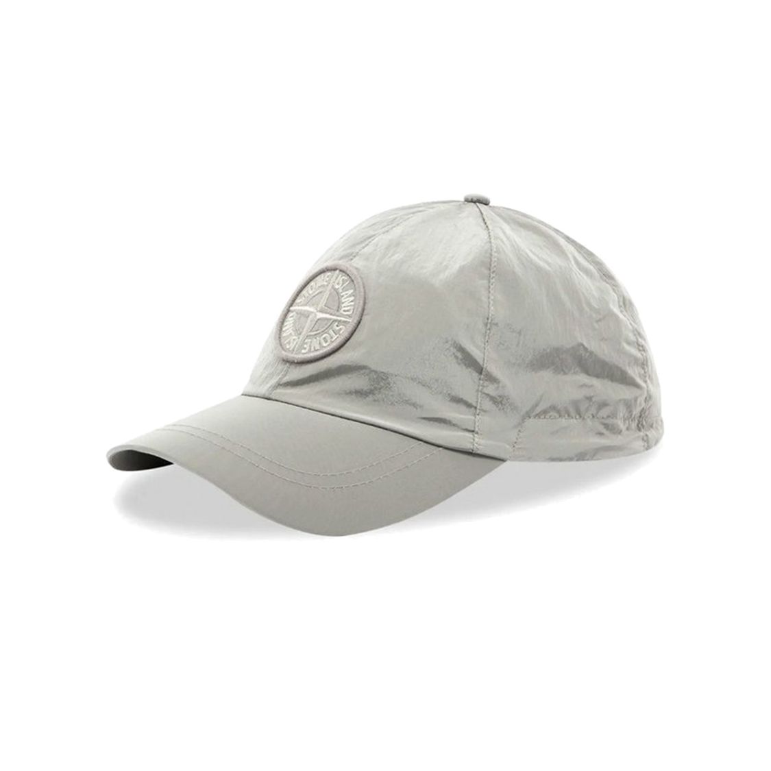 Stone Island Logo Baseball Cap Men caps Gray 791599576V0097 L