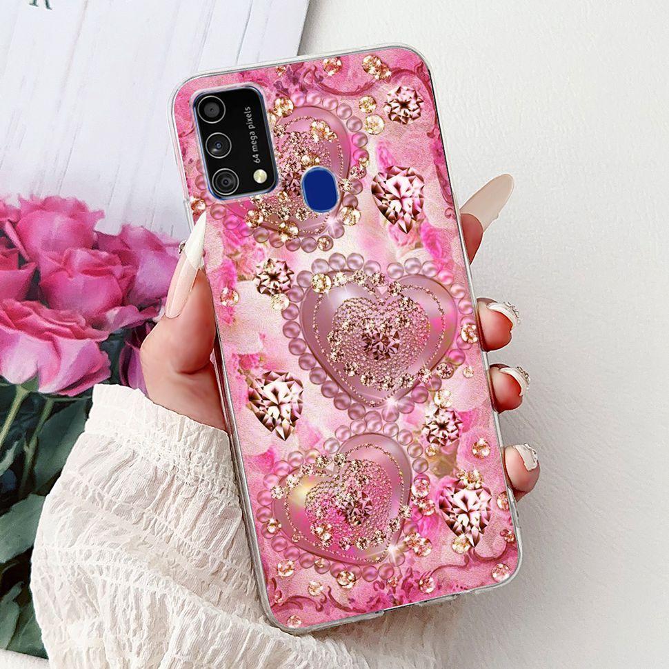 Cute Cat Caroon Cover For Samsung Galaxy A21s Case Soft Silicone Fundas Phone Cases For Samsung A 21s  A21s SM-A217F Full Bumper