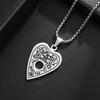 Simple Personalized Hollow Heart Good Boy Stainless Steel Necklace For Men And Women
