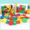 Big Chunky House Building Blocks Toy For 3-6 Year Old Girls And Boys 50-100 Pieces