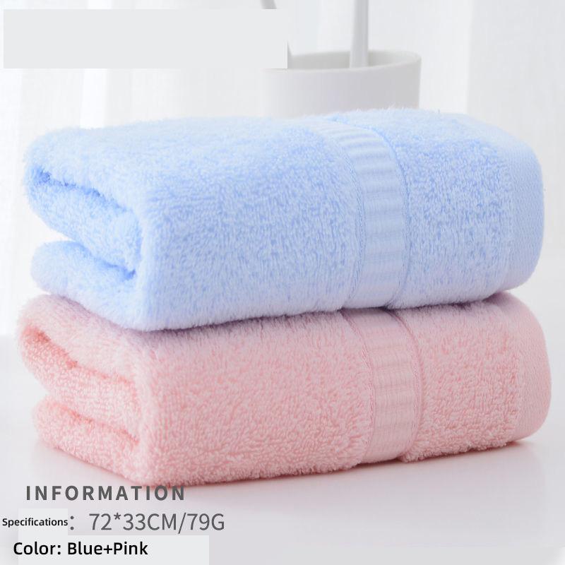 Pure Cotton Towel, Soft and Thick for Washing Face, Absorbs Water, and Wipes Face. Adult Men and Women Can Take a Shower Without Shedding Hair