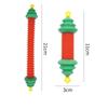 Christmas Pop Tube Telescopic Tube Santa Claus Kid Decompression Toy Xmas Gift