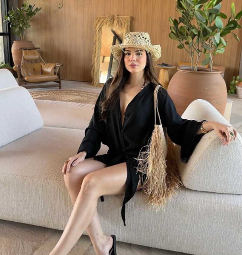 

Bohemian Summer Cowboy Hats Straw Hat Beach Women Men Out Western Wide Brim Sun Hat cowboy hat sombreros de vaquero M55-58cm
