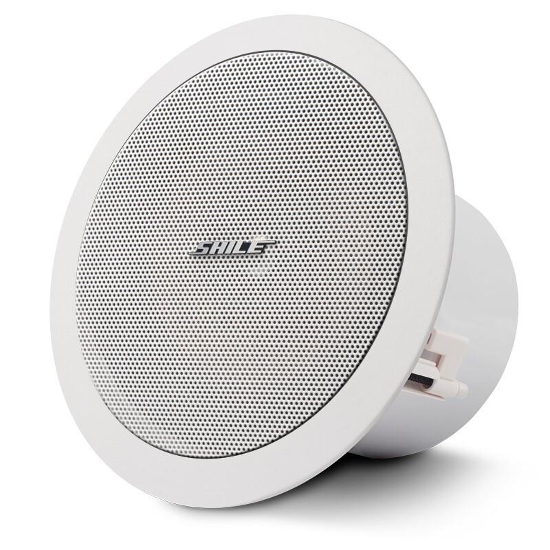 SHILE BX308 8-inch Coaxial Ceiling Speaker CN plug (adapter included)