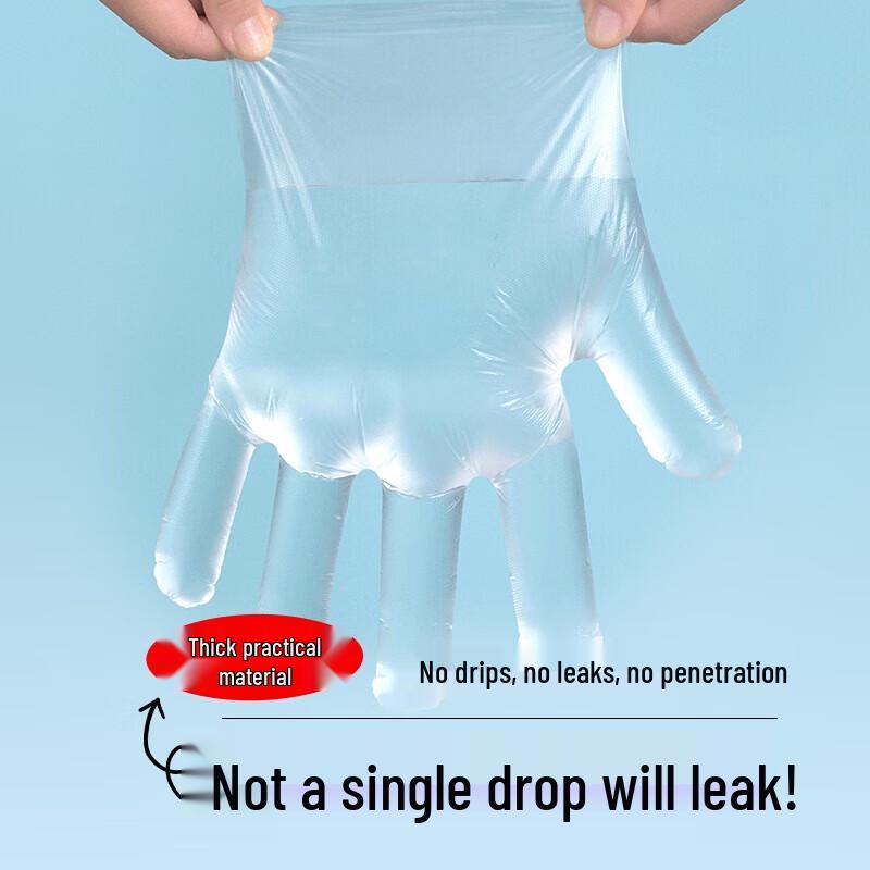 Chahua Thickened Disposable PE Gloves