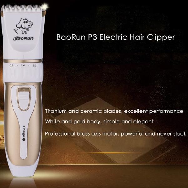 Buy Dog Grooming Clippers Kit Cordless Professional Low Noise Quiet Pet