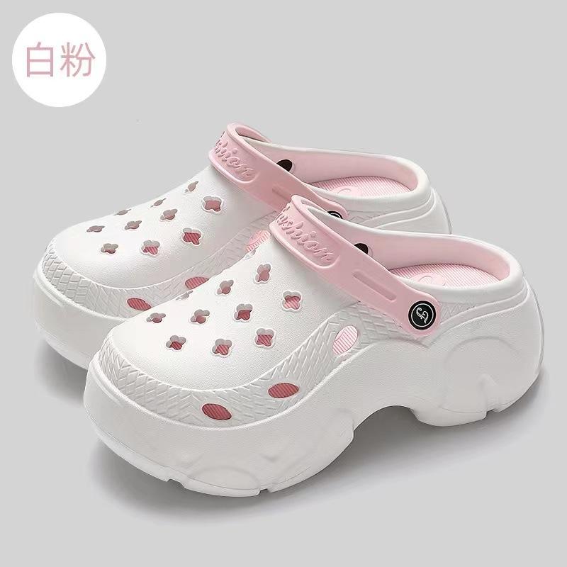 Fashion Fashion Sandals Waterproof Slippers Women Shoes Summer Outdoor Slides Soft Sole Garden Shoes Indoor Nursing Clogs Sandals