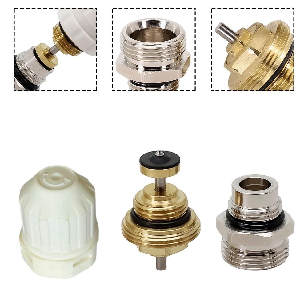 3 4 X 1 2 Automatic Needle Valve Brass Valve Core Effortless Water Flow Adjustment Indoor Temperature Regulation