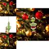 Wunderschöner Der Grinch Weihnachtsbaum Anhänger Ornament Für Party Heimdeko