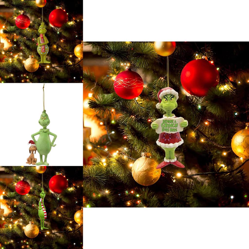 Wunderschöner Der Grinch Weihnachtsbaum Anhänger Ornament Für Party Heimdeko