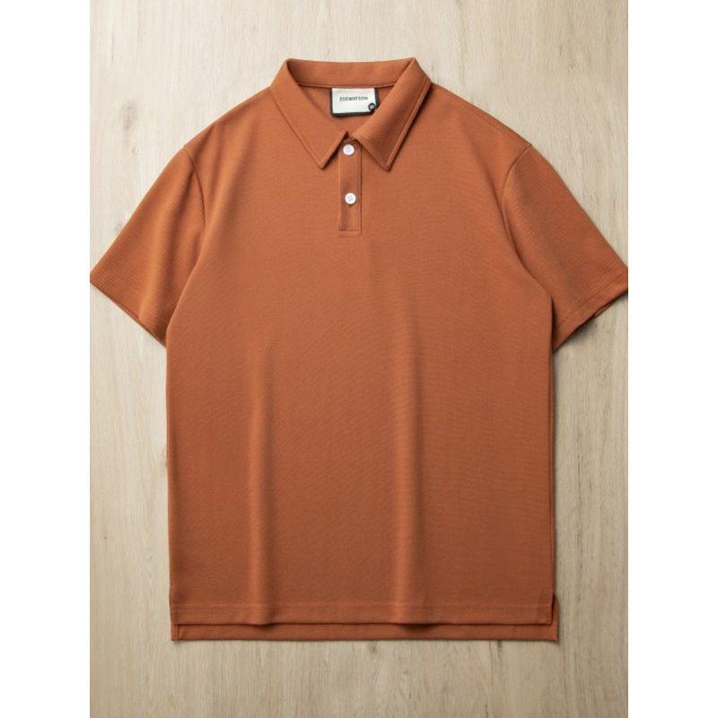 Heavy Short-Sleeved Cotton Export Export T-shirt Polo Shirt