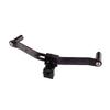 Dual 2 Way Motorcycle Gear Shift Shifter Lever Footrest Pedal Universal Black Aluminum Alloy