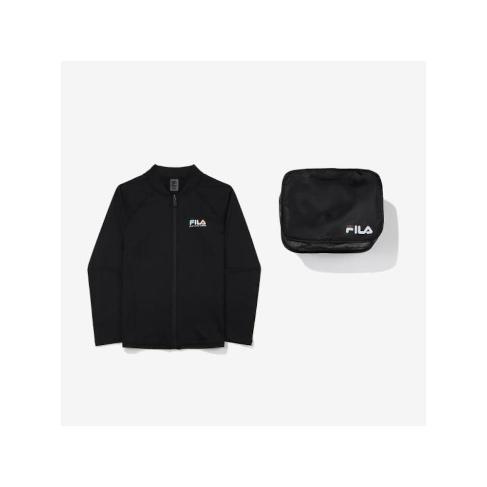 

[fila Kids] Аква Молния Рашгард Fk2rtf2a02x Blk q0zFk2rtf2a02xBlk BLACK/145