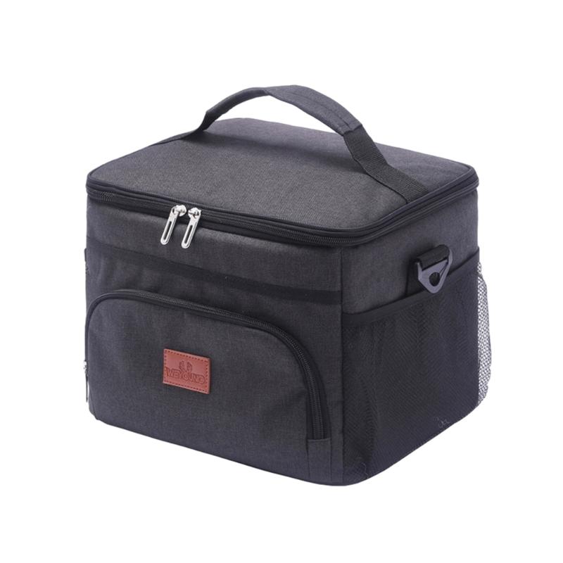 Portable Lunch Bag Insulated Bento Box for Women Men Reusable Lunch Box Dinner Container Large Capacity Handbag Food Bag