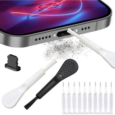 Handy-Ladeanschluss-Staubstecker für iPhone 14 13 Pro Max Port Cleaner Kit Home Computer-Tastatur-Reinigungswerkzeug Reinigungsbürste