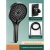 TLXT 7-Setting Large Panel Shower Head with Hose & Holder