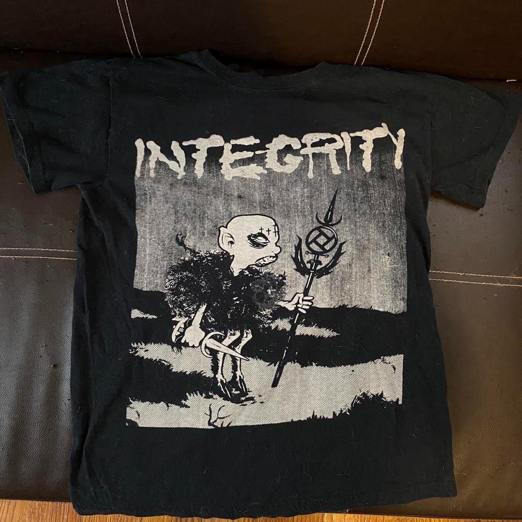 INTEGRITY Black Heksen Rise T-Shirt Short Sleeve Black Unisex S-5XL CB850