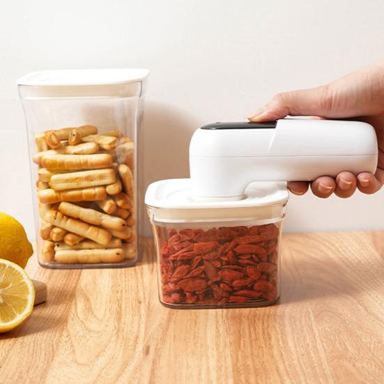 Wireless Vacuum Sealer Digital Display Strong Suction Power Compact Design Portable USB Rechargeable Food Bag Sealing Machine