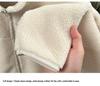 2025 Japanese Style Fleece Stand Collar Jacket - Thick, Warm, Casual Autumn/Winter Wear