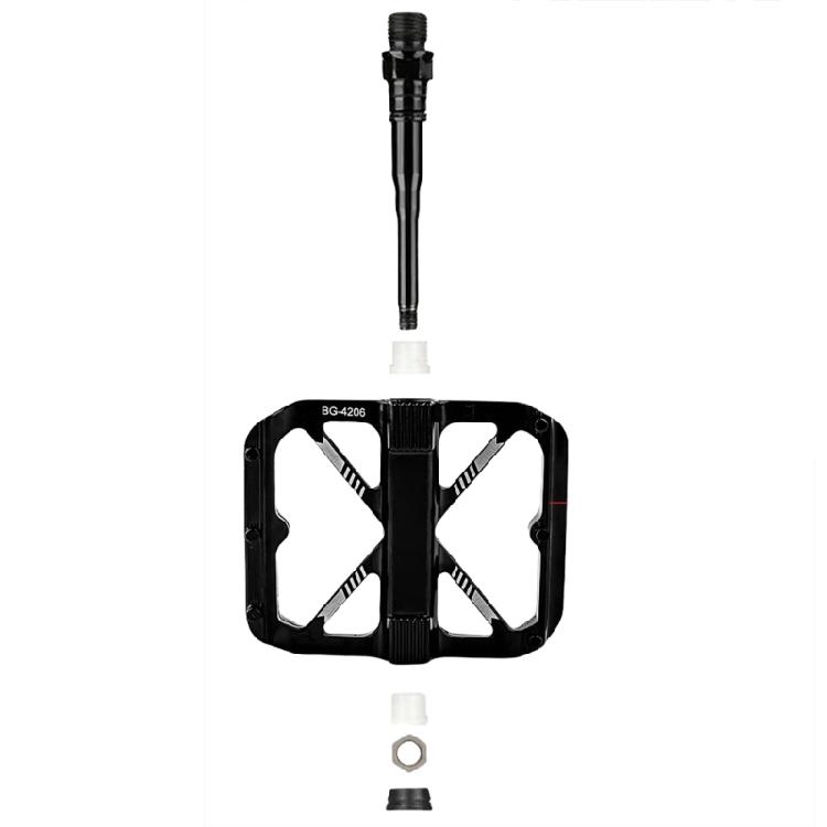 Nonslip Bicycles Pedals Flat Platform Sealed Bearing Footboards 9/16Inch Thread Mountain Bicycles Footrest Bikes Pedals