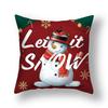 Christmas Themed Pillowcases Car Accessories Office Santa Claus Living Room Sofa Home Pillowcases