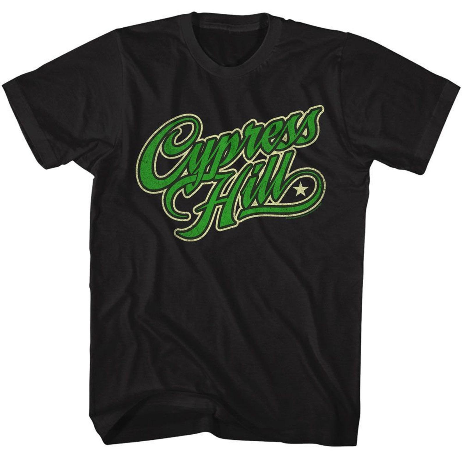 Cypress Hill Inline Outline Black T-Shirt S