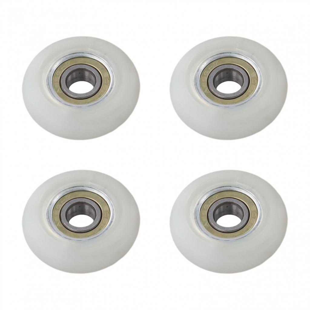For romaskin Deler 34mm Setehjul Lager Remskive Pakke med Fire