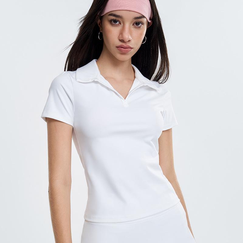 

Women s Quick-Dry Tennis Polo Shirt for Outdoor Sports & Yoga M