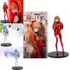 Beautiful Girl Series Eva Long Hair Red Outfit Asuka And Standing Rei Ayanami Figure Model For Anime Collectors