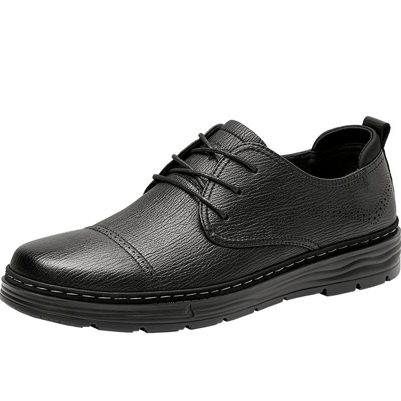 HLA Men s Business Casual Lace-up Derby Shoes 41