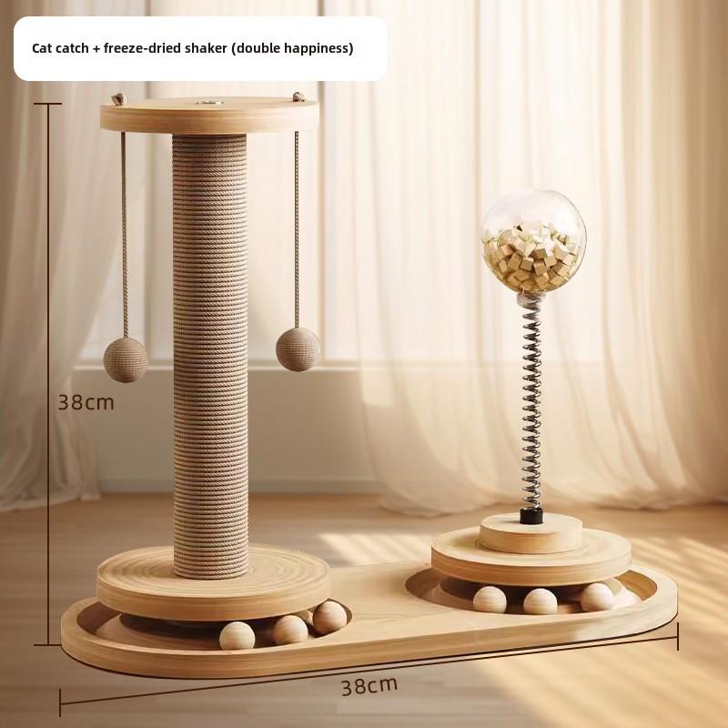 

Рама для лазанья из пеньковой веревки для кошек: Доска-когтеточка без крошек и саморазвлекательная игрушка с когтеточкой.