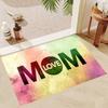 Mother'S Day Floor Mat European And American Festive Festival Decorative Floor Mat Entry Entrance Foot Mat Gift Mat