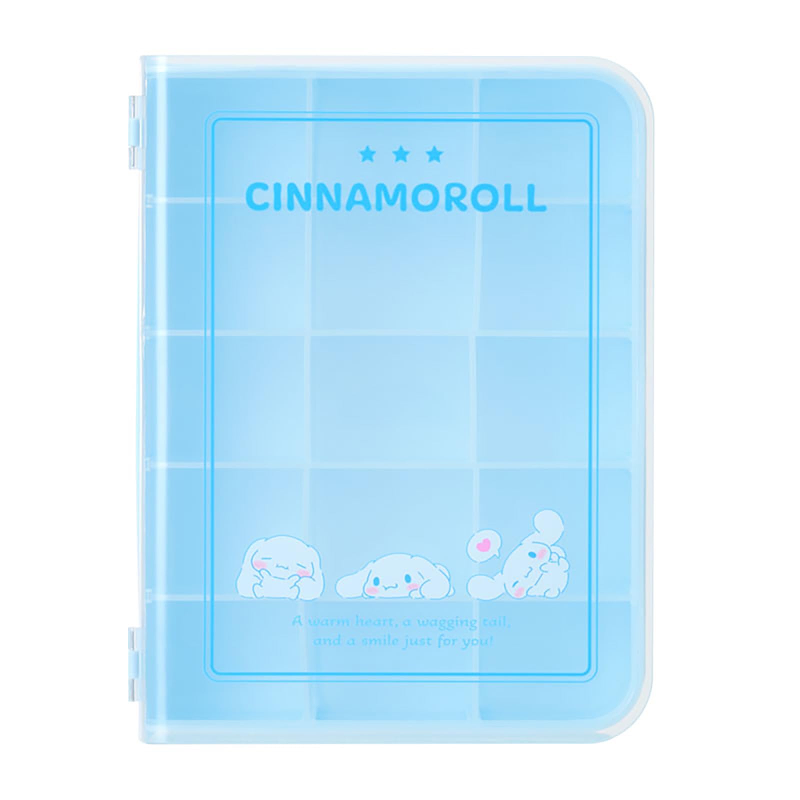 Sanrio Storage Case 629251 Book-Shaped M, Cinnamoroll,