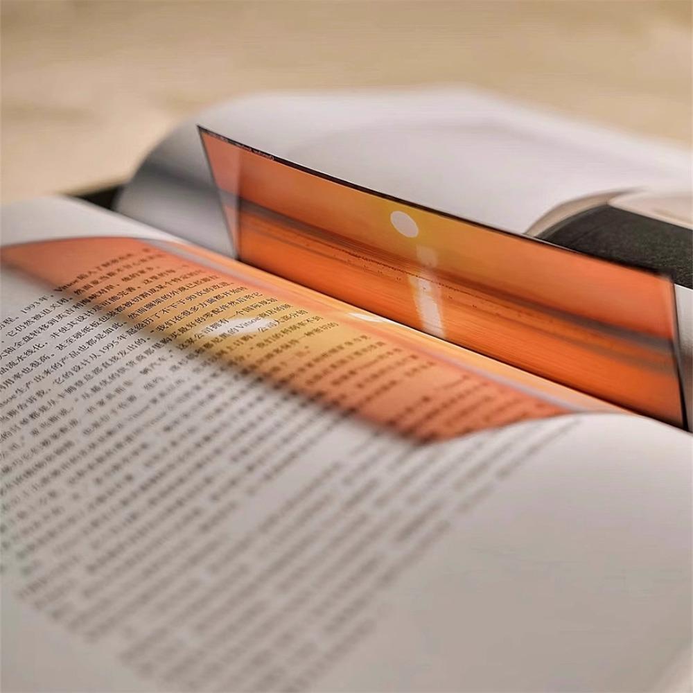 Art Aesthetic Ocean Theme Book Page Clip Transparent Waves Sailboats Sunrise Film Acrylic Bookmark Ocean Scenery Acrylic