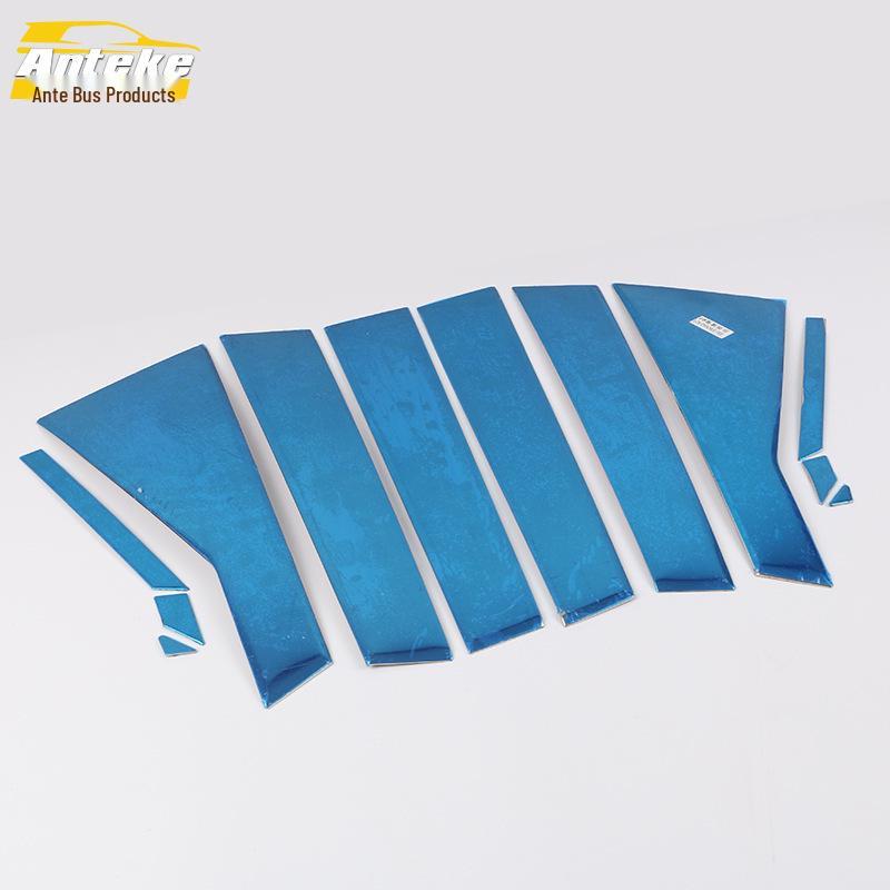 19 Santa Fe Body Glass Anti-Scratch Stainless Steel Window Trim Strip