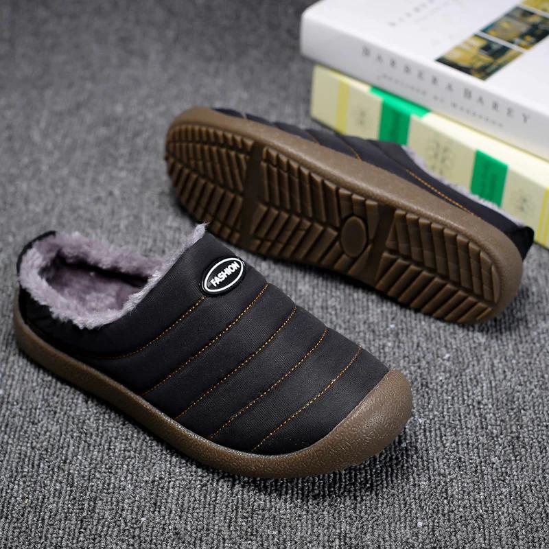 Ultra Soft Pure Cotton Slippers with Warm Non Slip Design Suitable for Both Men Women Outdoor Multifunctional Thick Soled Shoes