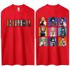 2026 Demon Slayer Short-sleeved Men's and Women's Same Style Comfortable Short-sleeved Couple's Clothing Casual Short-sleeved Wear Y2K