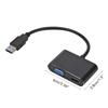 Video Adapter High-Speed 2-in-1 Definition Cord Converter Cable Dual-Output Multi-Display Adapters Parts Projection Laptop