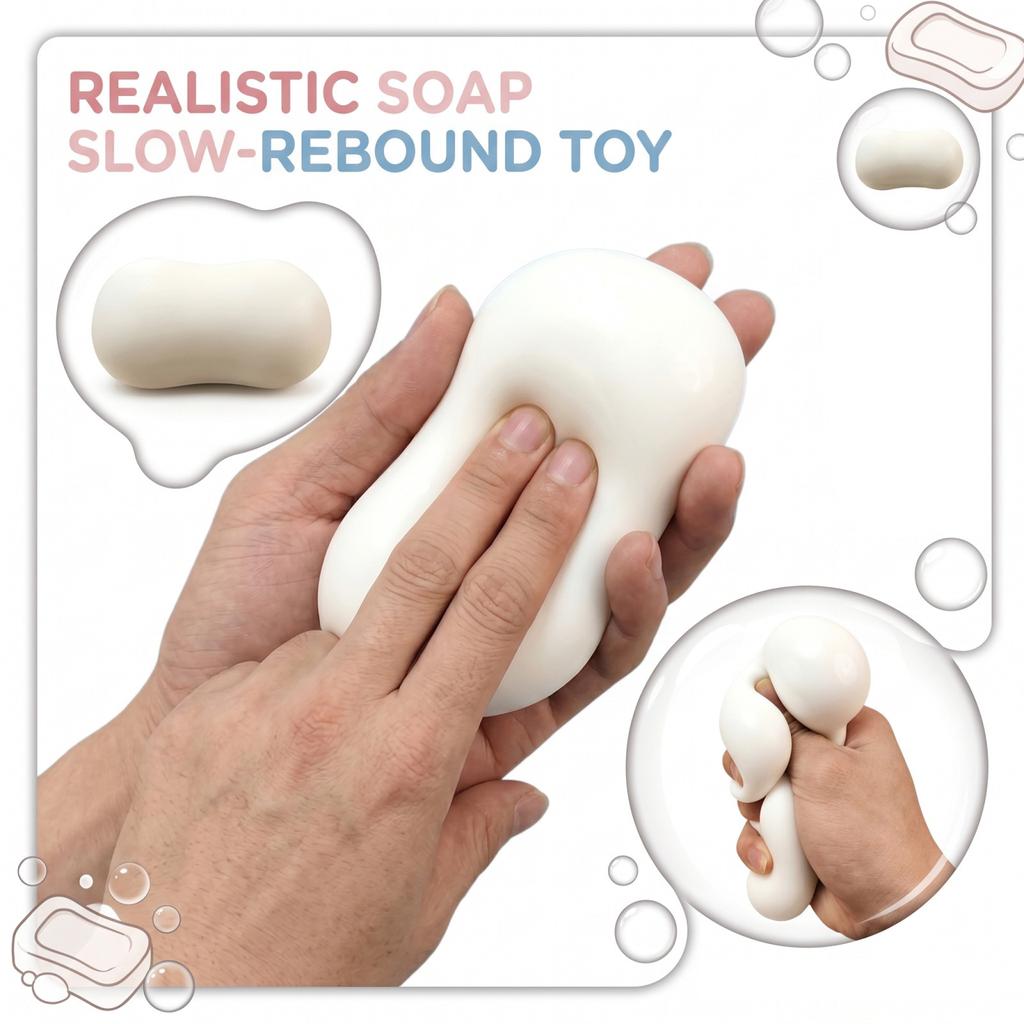 Creative Soap Shape Stress Toy for Desk