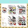 Colorful Diy Halloween Pumpkin Puzzles Fun Stickers For Kids And Creative Projects