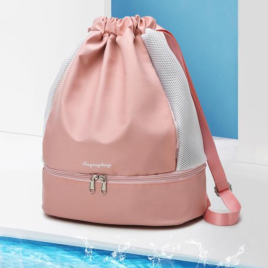 backpack with drawstring closure